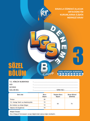 LGS - Kurumsal - 3 B Kitapçığı